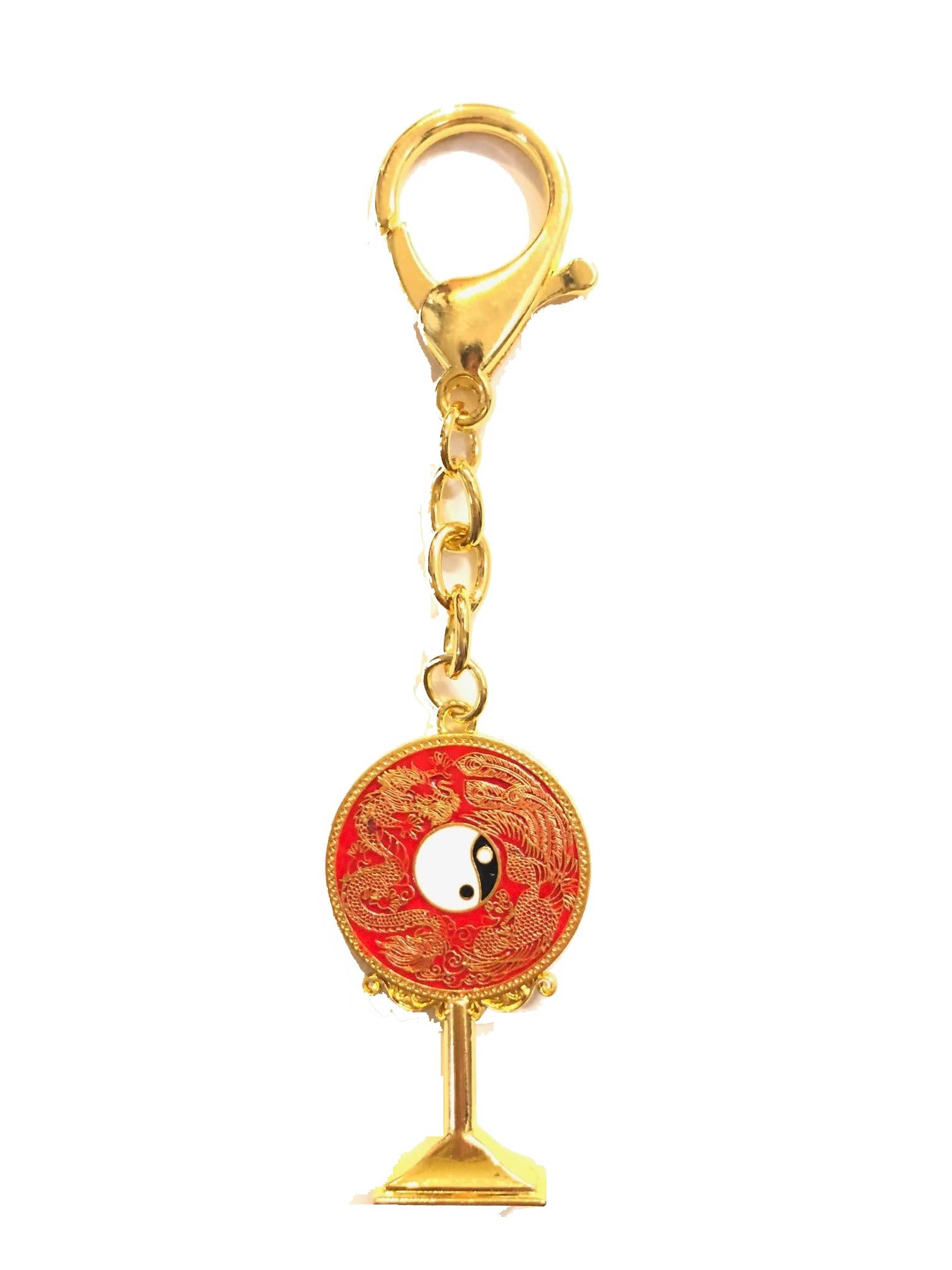 Feng Shui Gold 2025 Yang More Than Yin Mirror Amulet