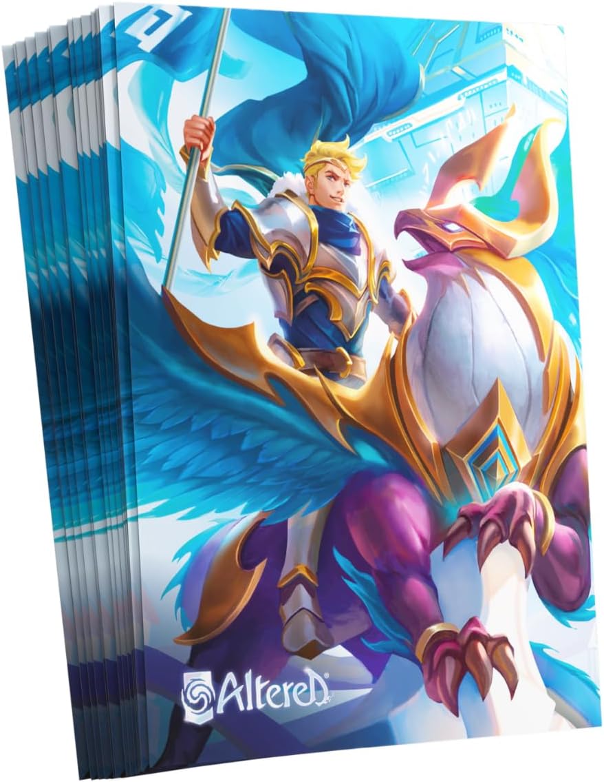 Altered Sigismar Art Sleeves (50-Pack) - Officially Licensed Standard-Sized TCG Card Protectors, Vibrant Full-Color Faction Designs, Durable with Great Shuffle Feel, Made by Gamegenic