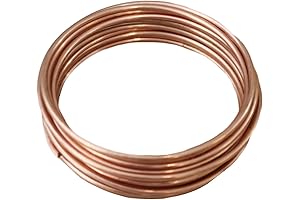 High-Conductivity 8 AWG Bare Copper Trellis Wire: Durable Support for Climbing Plants