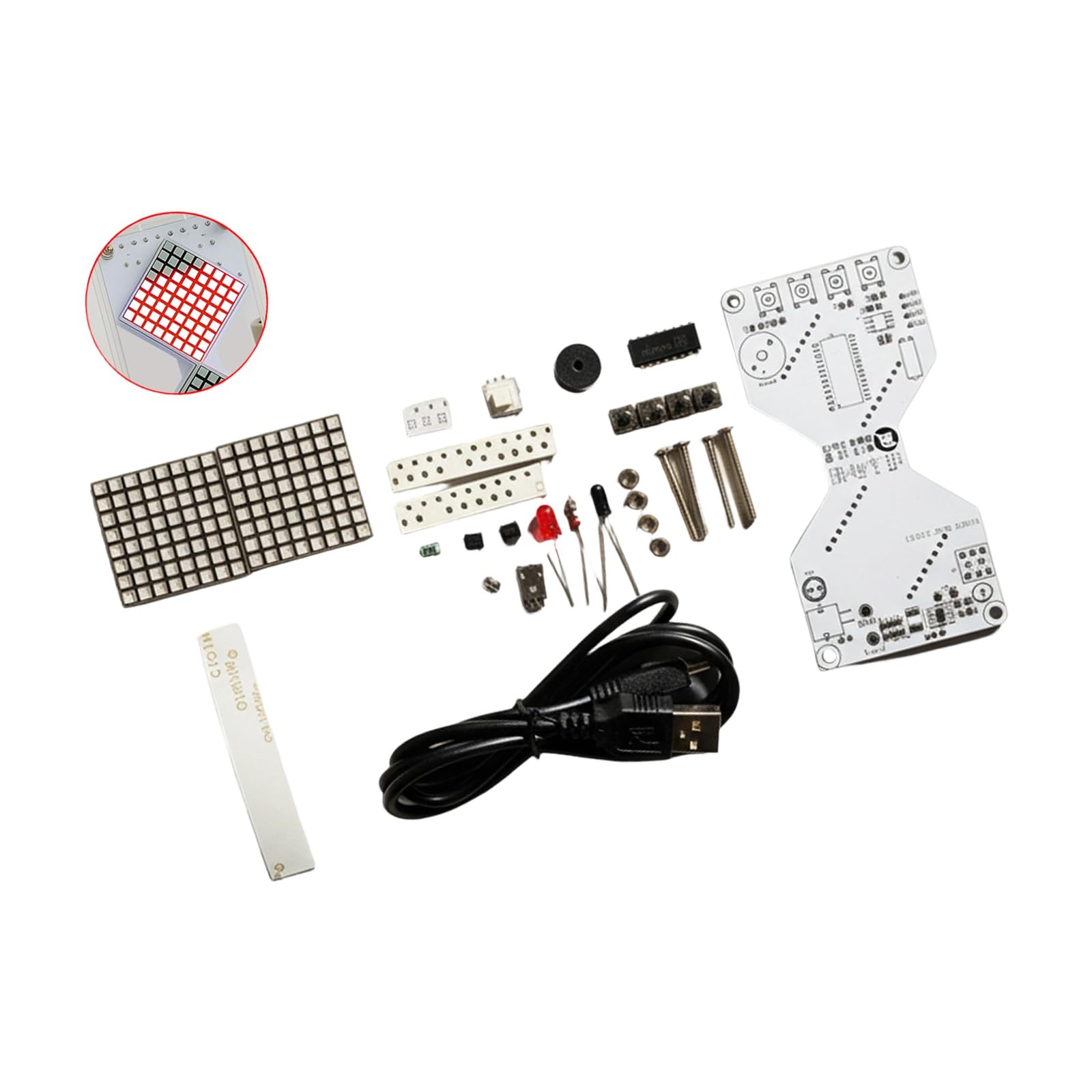 LED Sand Timer Electronic Time Glass for Soldering Practice Circuit Learning Perfect for Beginners Hobbyists Gravitate Timer