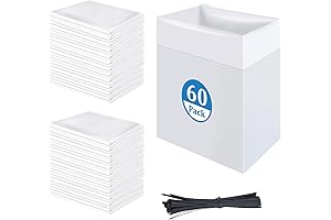 W10165294RB Trash Compactor 15in Rectangular Drawer Compactors, 60 Pack Prime Pantry