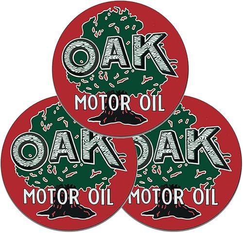 Miniatura 243 de Brotherhood Letrero de gas vintage de reproducción de letreros de metal vintage, letrero redondo de metal para garaje y hogar, 8 pulgadas de Nourse