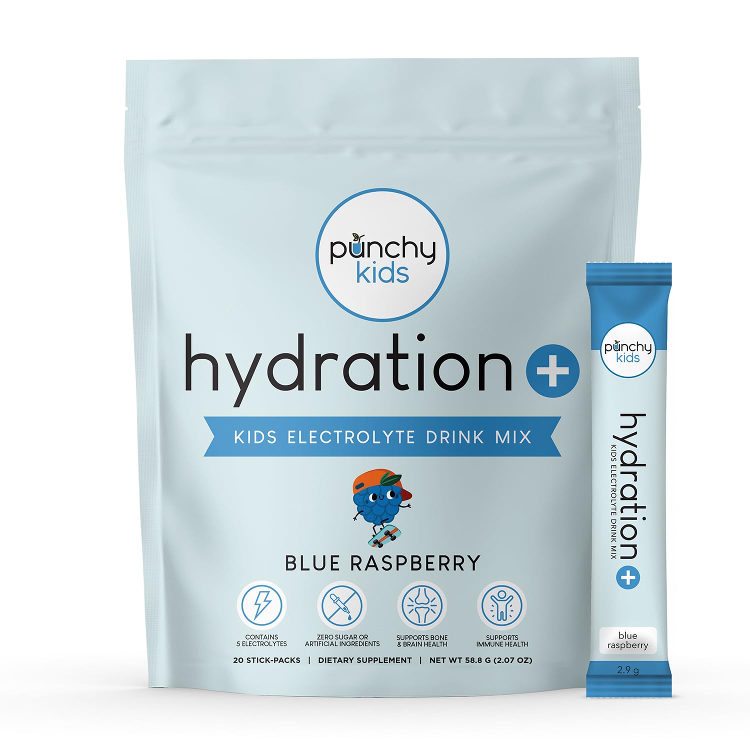 Punchy Kids Hydration+ Electrolyte Drink Mix