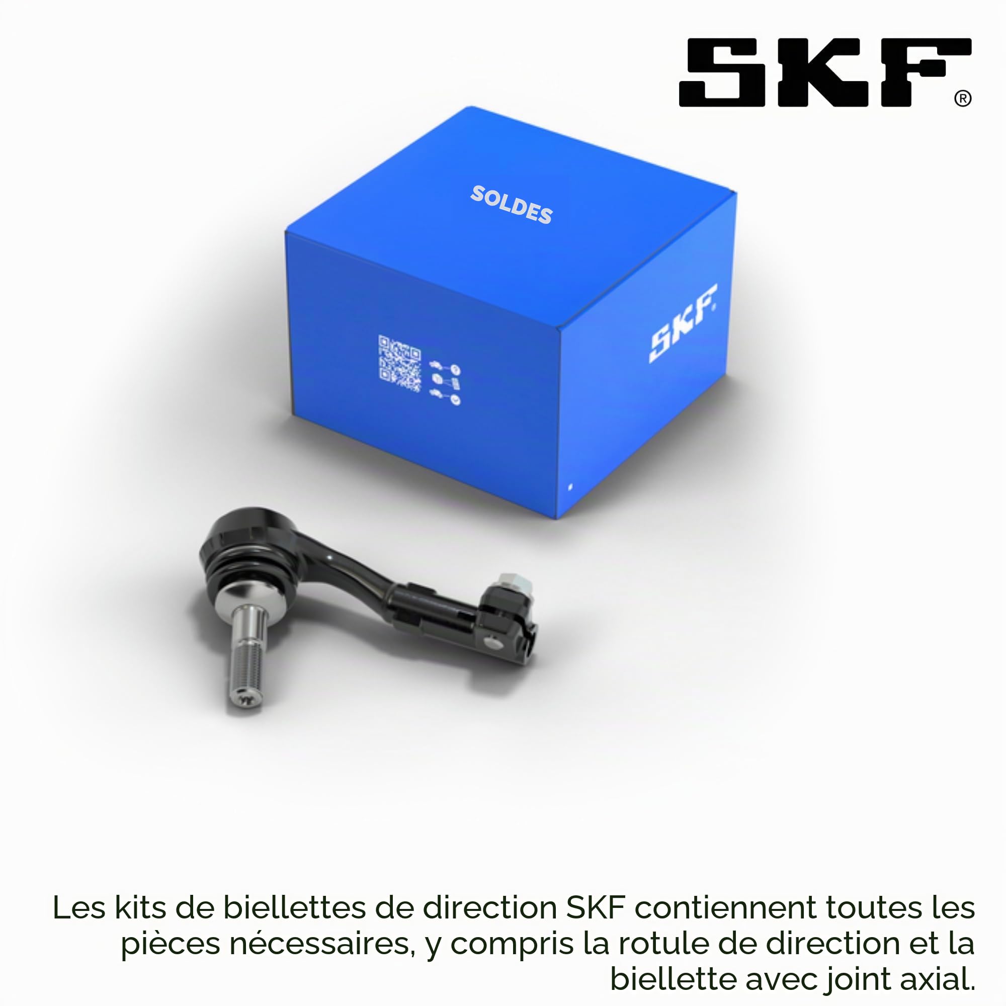 SKF Vkdy 323002 Kit de Rotule de Direction Intérieure, Barre de Connexion | Compatible avec: CITROËN C4 II, DS4, PEUGEOT 3008 Großraumlimousine, 308 CC, 308 I, 308 SW I, 5008