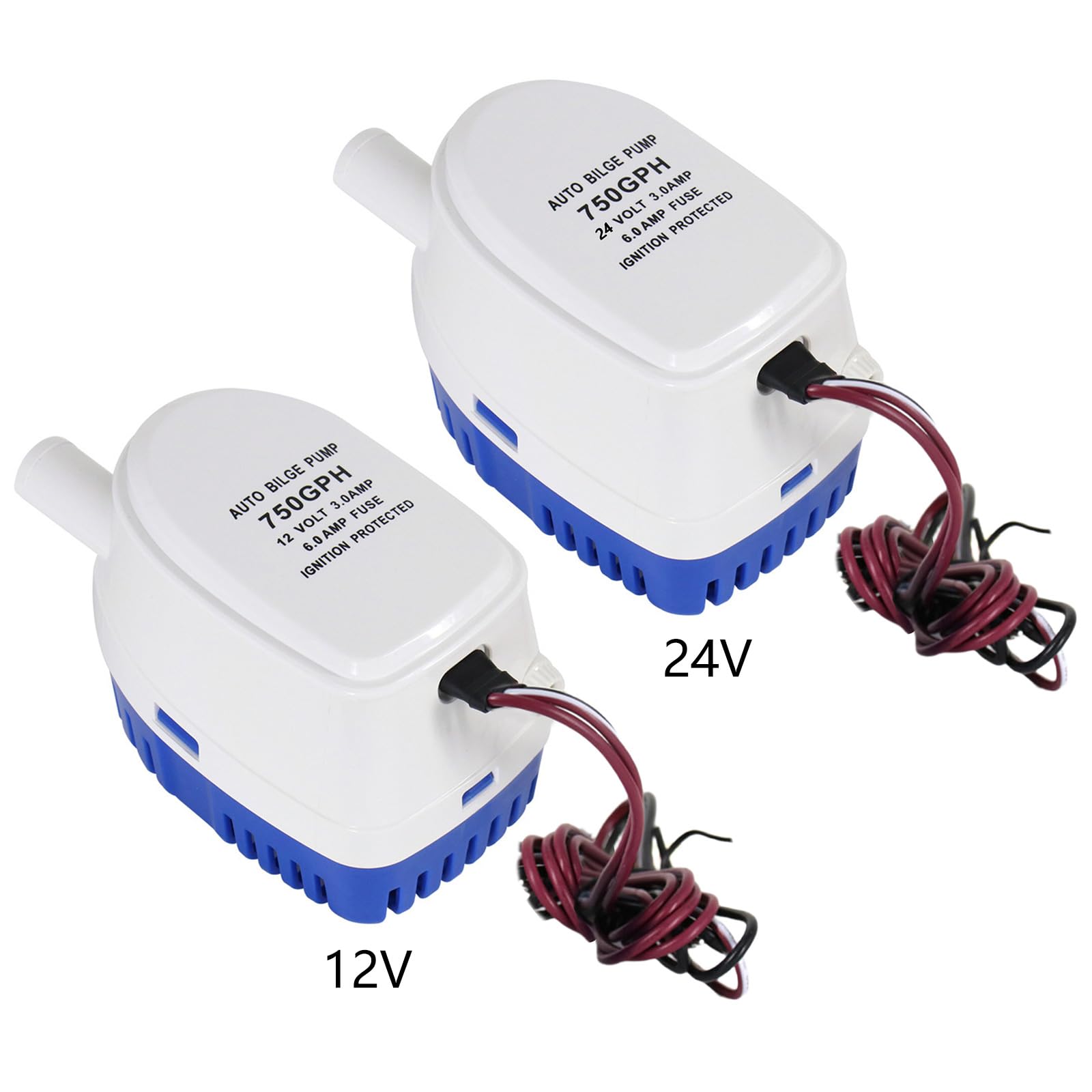 ordinarYone Potenti pompe di sentina marina automatiche 750GPH con cambio on/off per kayak, barche, yacht e pescherecci