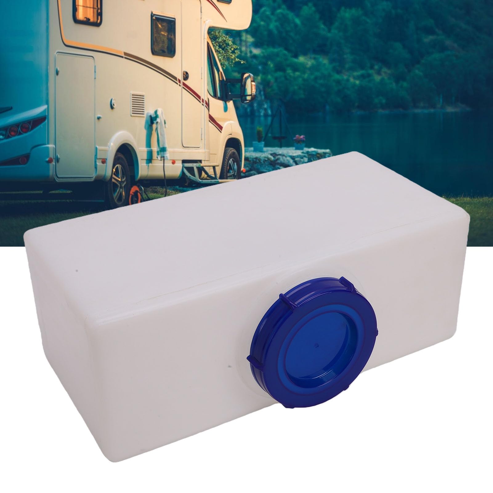Serbatoio Acqua Dolce 3 Galloni, Contenitore per Roulotte, LLDPE per RV | Costruzione senza cuciture, antiurto, resistente al freddo, applicazione versatile, grande capacità