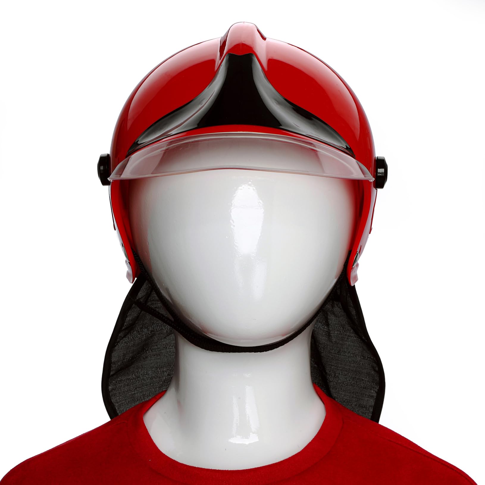 Freebily Chapeau De Pompier Pour Enfants Casque De Sécurité Incendie Authentique Avec Sangle Réglable