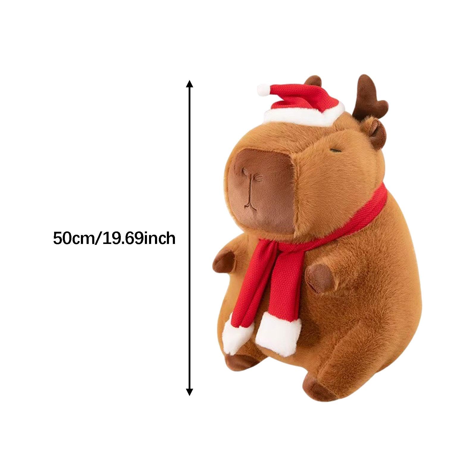 Sharplace Capybara-Plüschtier, Heimdekoration, Sammlerstück, Sofa-Ornament, schöne Plüschfigur, Stofftier für Erwachsene und Teenager, Geschenk, 50cm