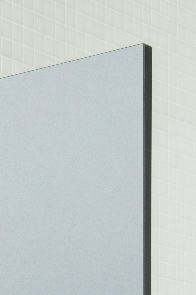 Modena - Divisorio per orinatoio, in HPL, colori classici, parete pubica per WC da uomo, certificato TÜV
