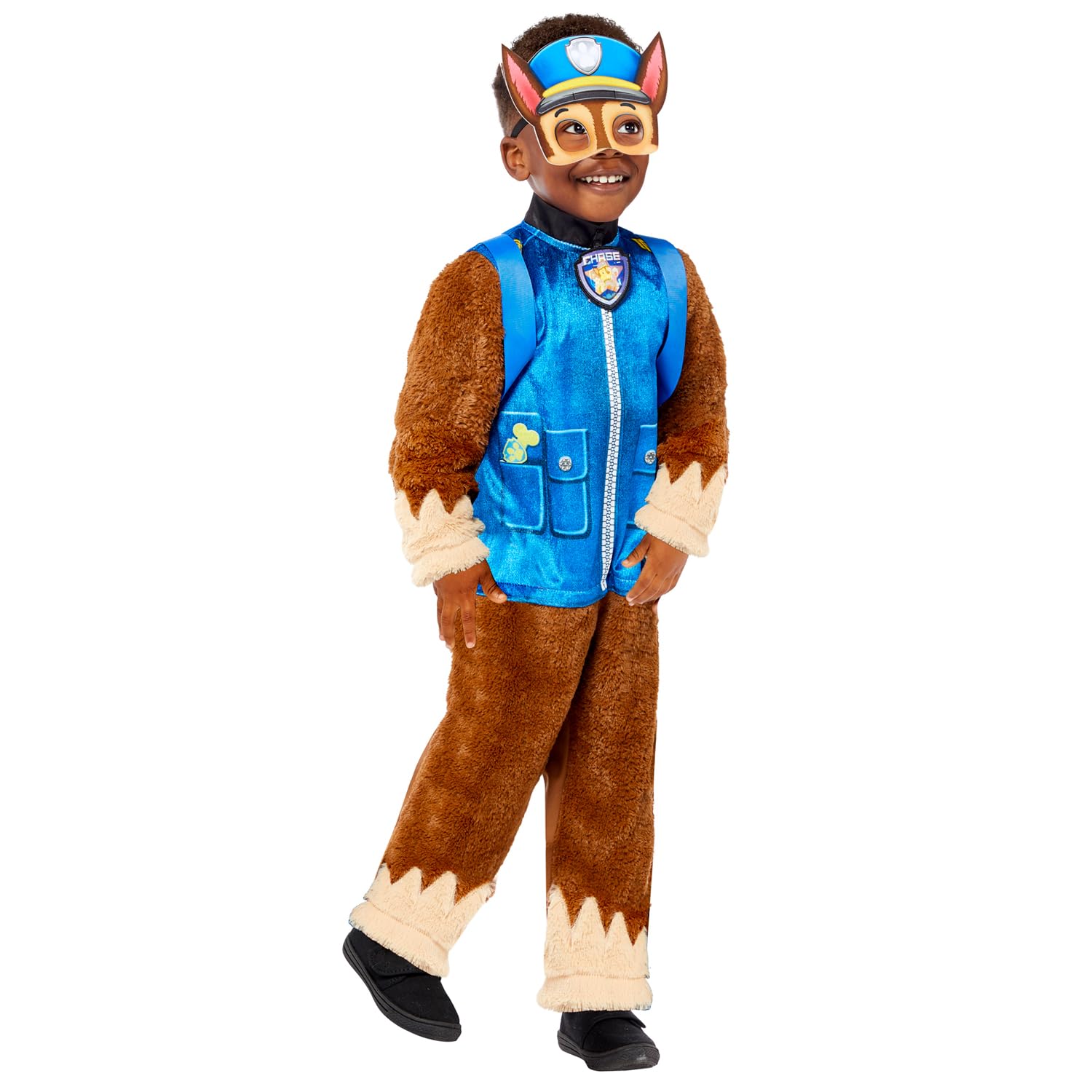 amscan Childs Boys Officially Licensed Paw Patrol Deluxe Chase Book Day Week Fancy Dress Costume