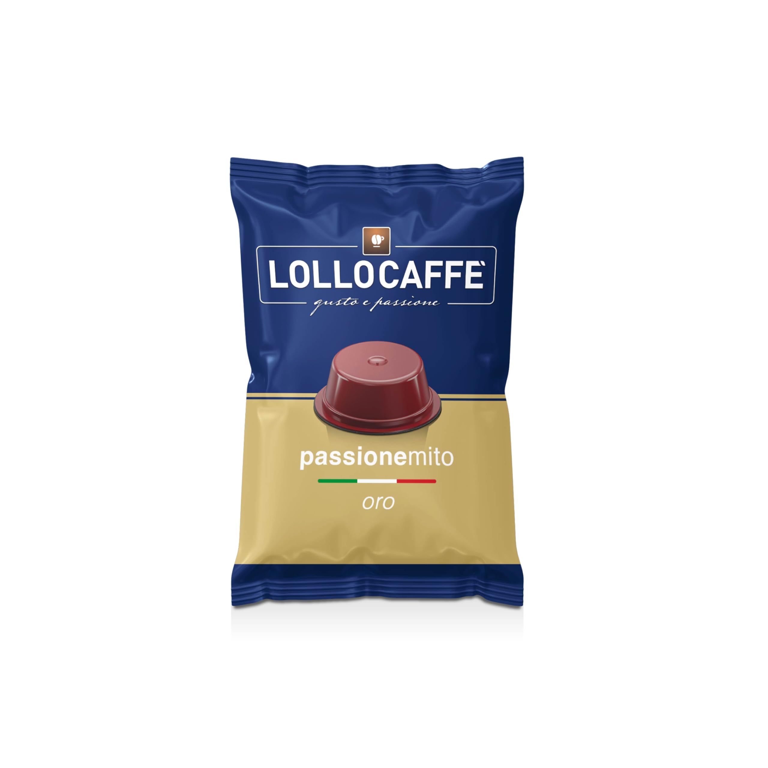 Lollo Caffè Box Capsule PassioneMito* Miscela Oro 100