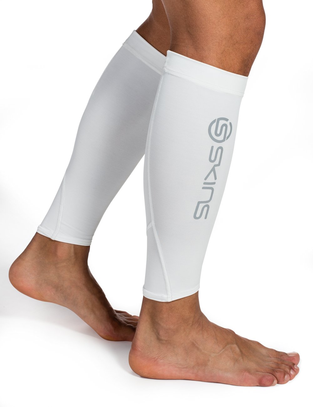 Skins Essentials mx Wadenbandagen/Wadenschoner L weiß
