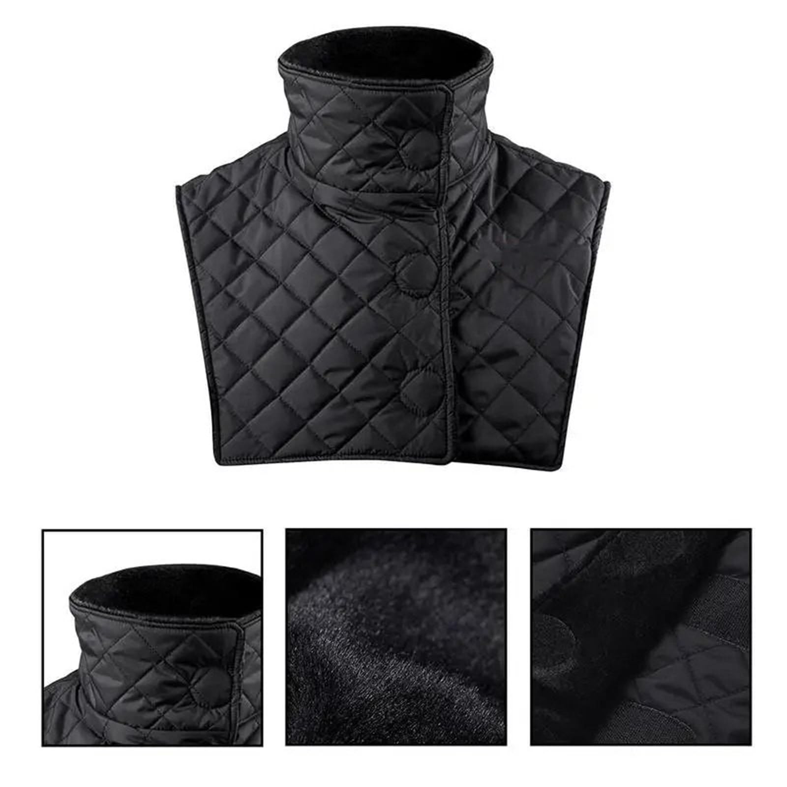 Cagoule Écharpe de vélo Moto, Bavoir Chaud d'extérieur épais, écharpe de Cou de vélo, Protection de Poitrine pour Le Cyclisme Cache Cou