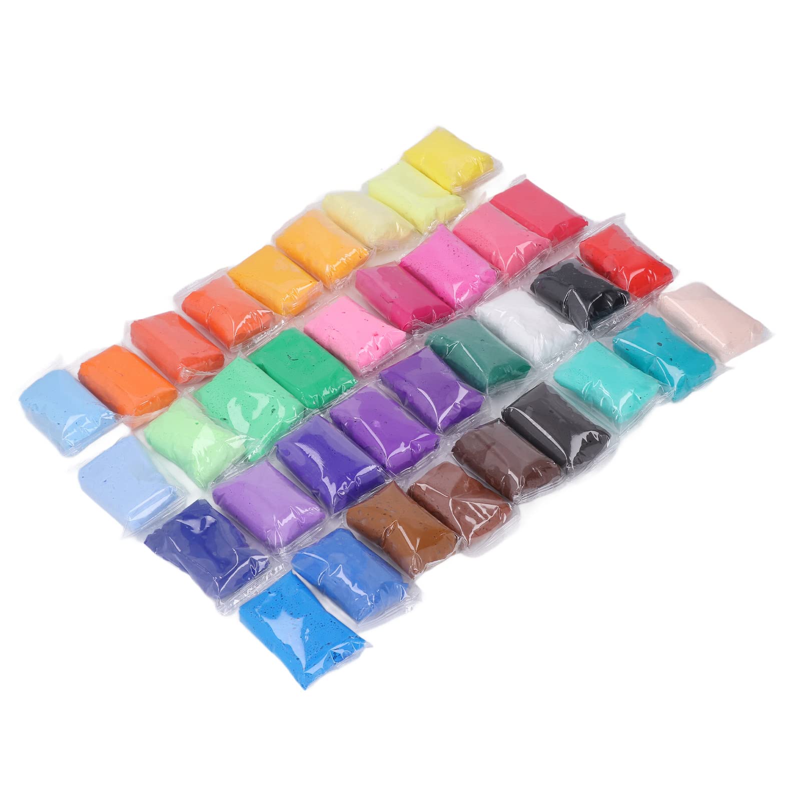 Elprico Air Dry Modeling Clay 36 Colors Space Clay Ultra Light Art Foam with Tools for Kids DIY Sculpting Crafts