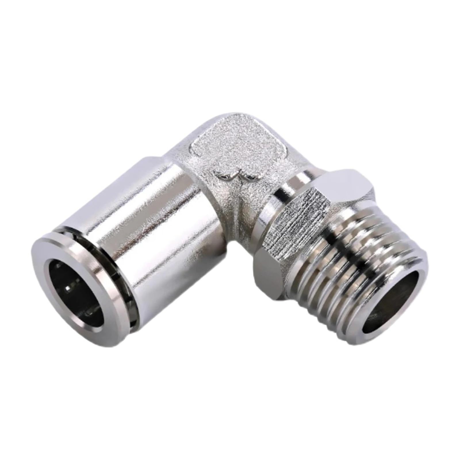 Rácor neumático rápido de codo para solucionar fugas en tubería de gas de 8mm
