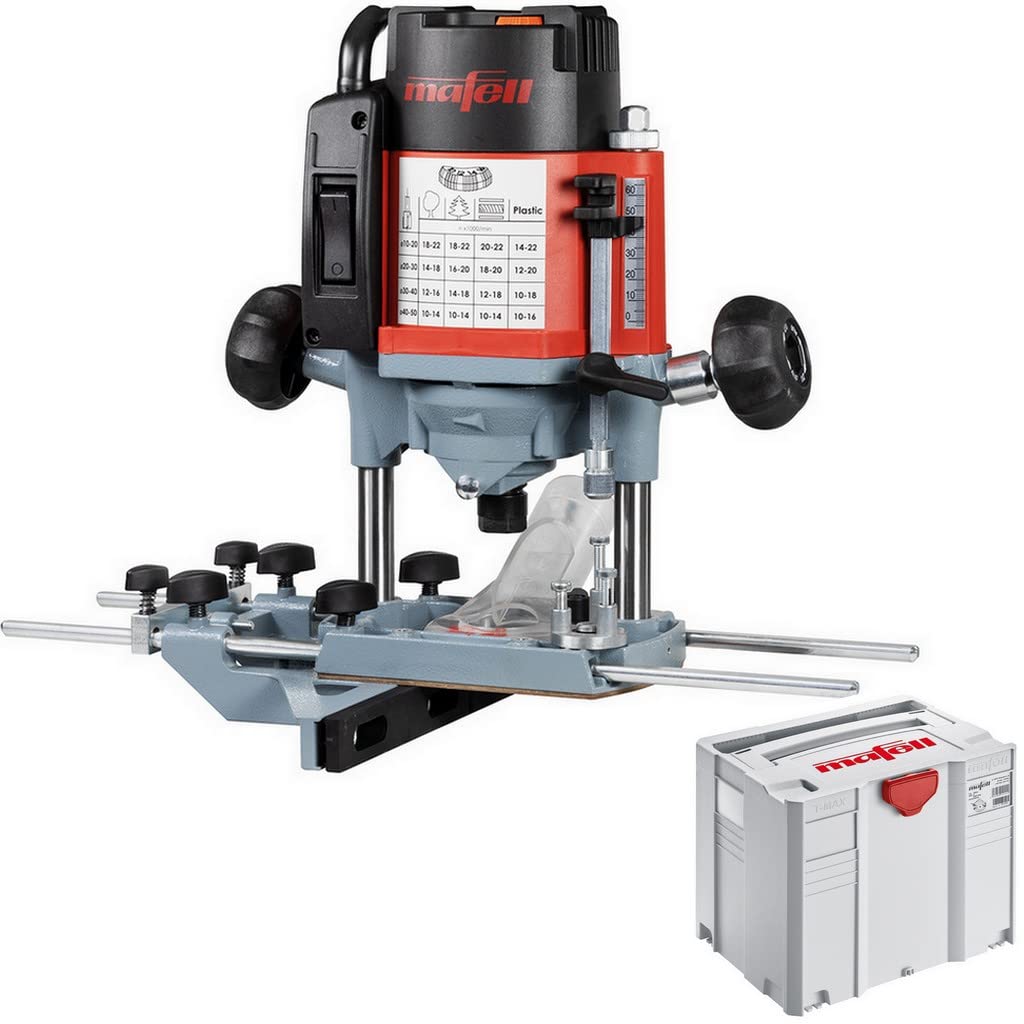 Mafell LO 65 Ec MaxiMax Max, affleureuse professionnelle, filaire, montage table