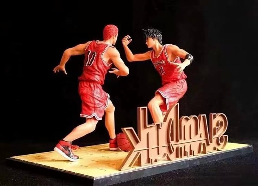 Amazon.co.jp: スラムダンクGK10号桜木花道11号流川楓しゃがみ姿桜木