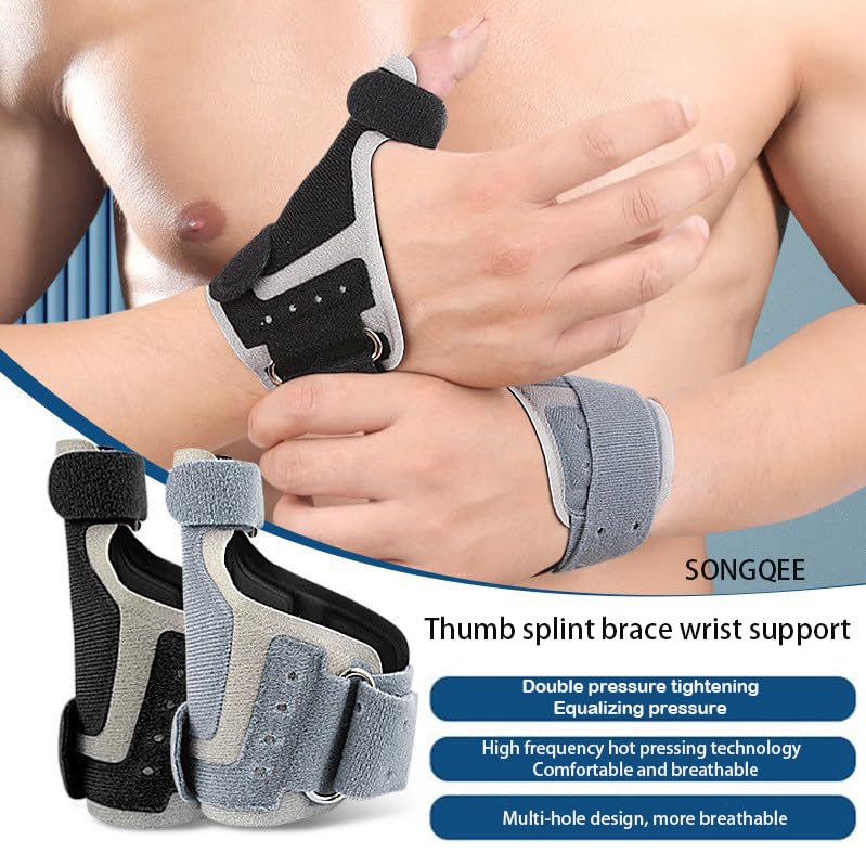 SONGQEE Upgraded Thumb Support Splint Right Left Hand, Breathable Thumb Brace - Image 3