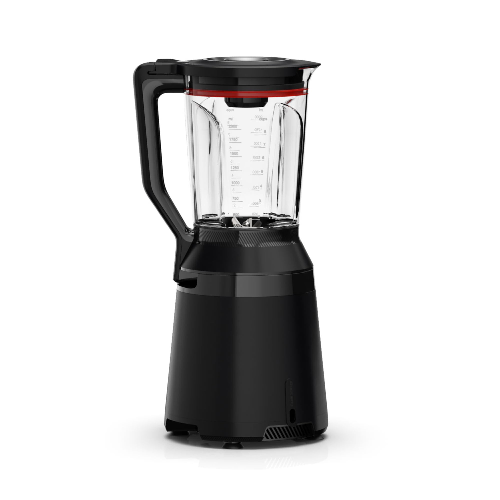 Bosch MMB6652B Frullatore, 1800 W, 6 Lame in Acciaio Inox, Caraffa 3L, Nero | Frullatore VitaPower Serie 6, Potente, 45.000 giri al min, 6 Programmi Automatici, Pulizia Automatica, Made in Europe