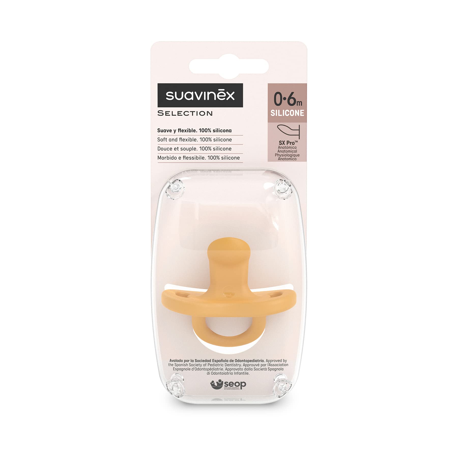 Suavinex Fopspeen Omkeerbaar SX Pro 6-18 Maanden Butterfly Groen 1 Stuk