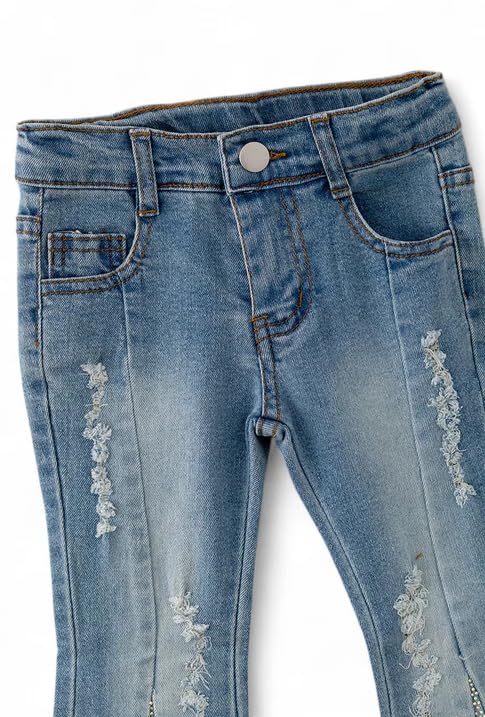 Dazzling Rhinestones Denim Jeans.2