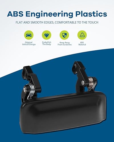 Miniatura 5 de LUJUNTEC Exterior Door Handles Front Driver Passenger Side Replacement for 2001-2011 for Ford Ranger Black(2pcs)