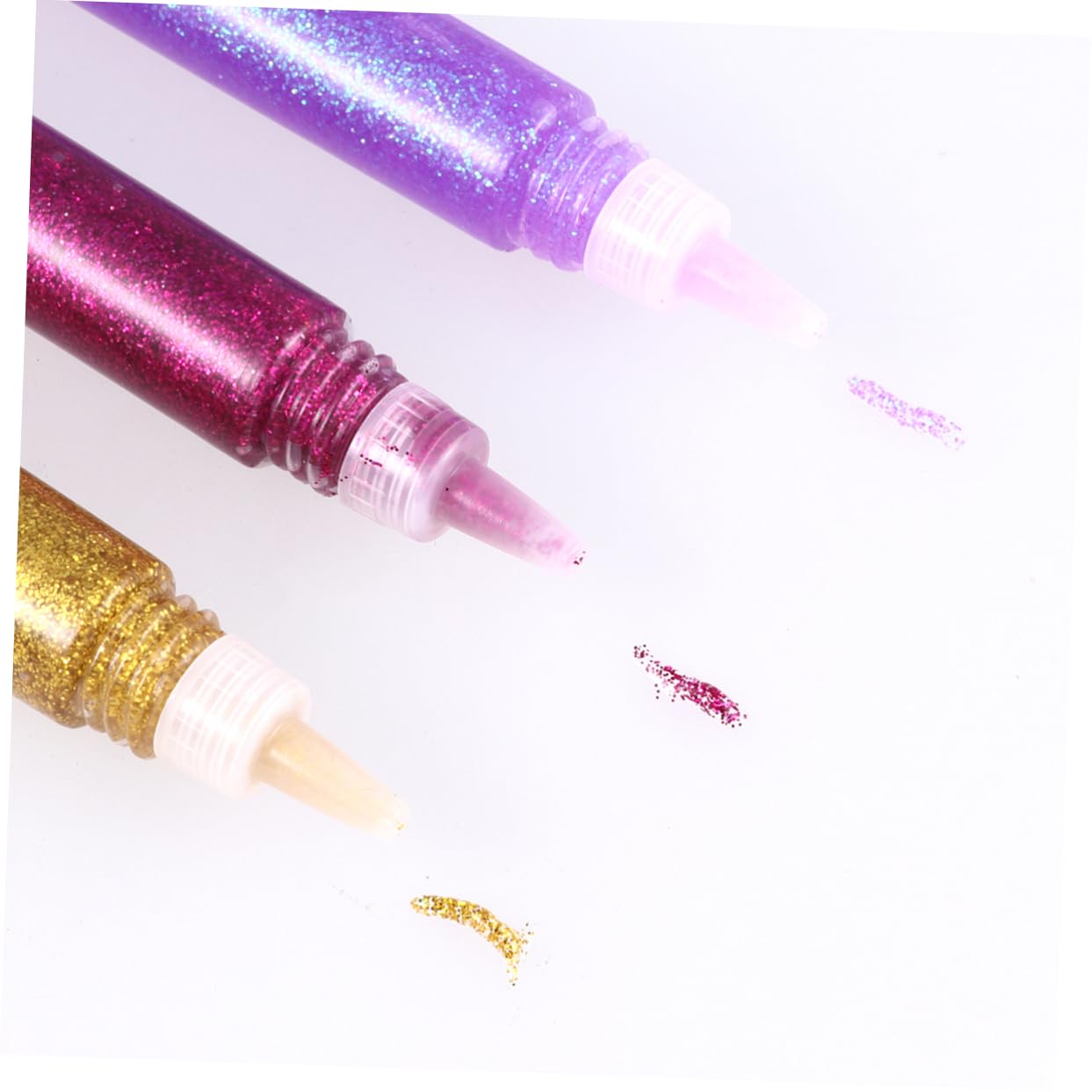 Artibetter 5sätze Flimmerklebestift Farbklebestift Malklebestift Glitzerpulver-klebestift Mit Je Zum Dekorieren Von Schulprojekten Handgefertigtem Kunsthandwerk Und Heimwerken