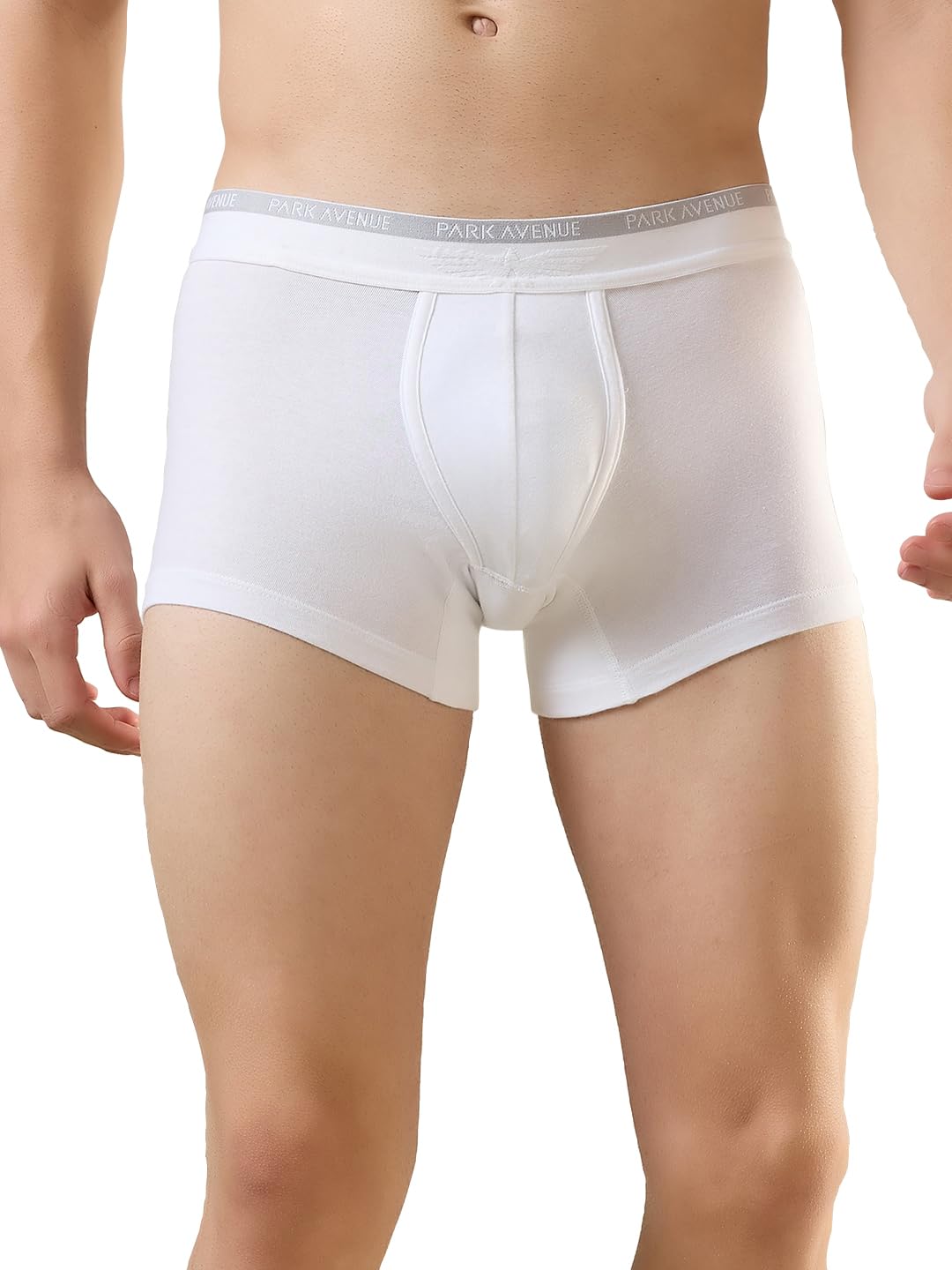 park avenue Men Regular Fit Solid Pattern Cotton Spandex Blend Trunk-picture-51
