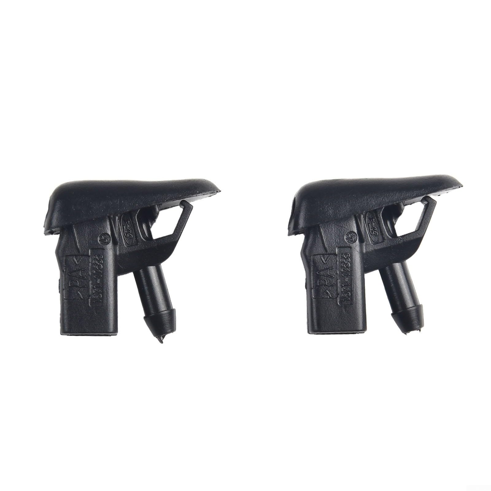 Unifizz Ugelli lavavetri anteriori 55157319AA 7 pezzi per Jeep Liberty per Dodge Nitro 2 Metri Tubo lavavetri con 2 connettori sostituisce