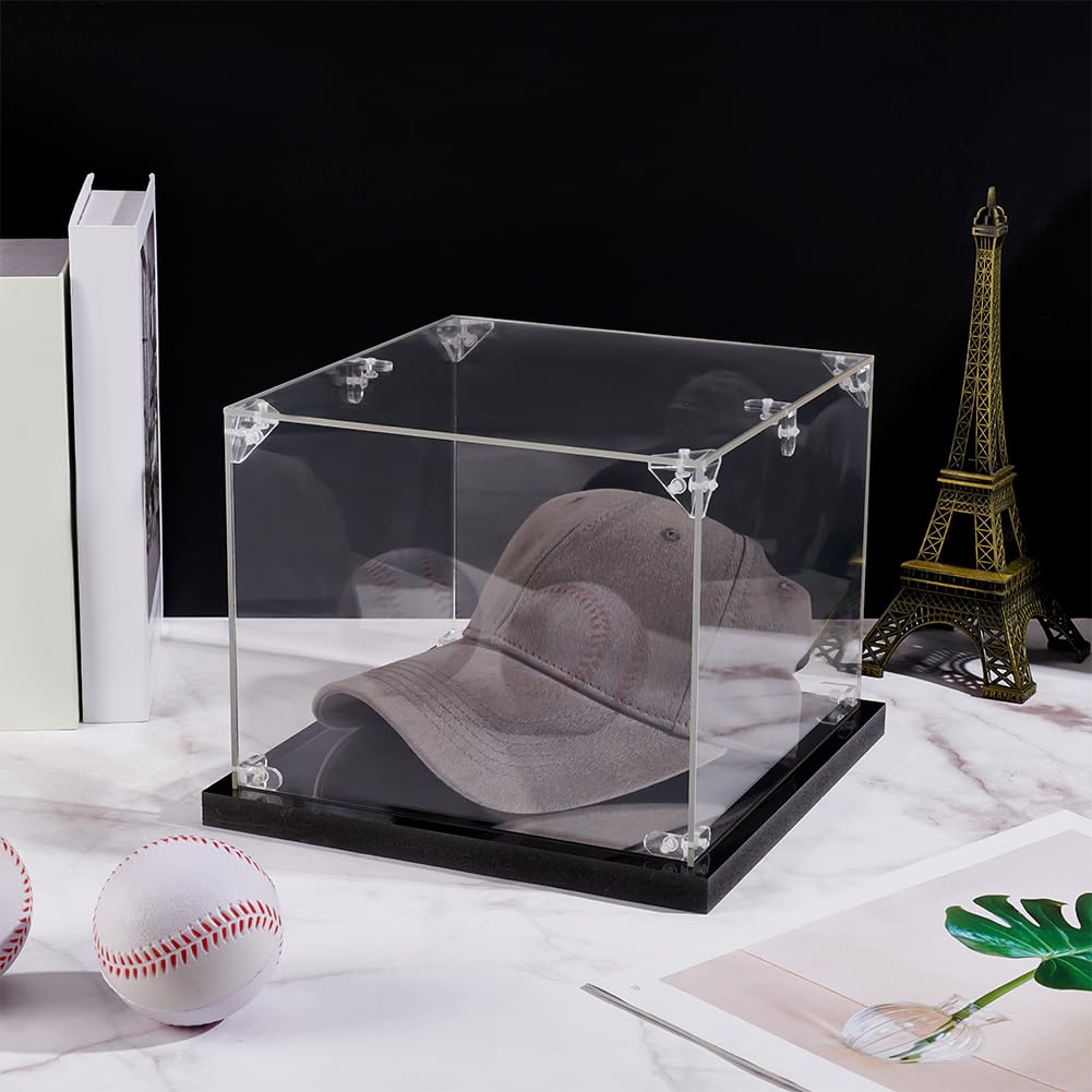 非売品ディスプレイ Parker アクリル Amazon.co.jp: FINGERINSPIRE 帽子ディスプレイケース ミラーベース