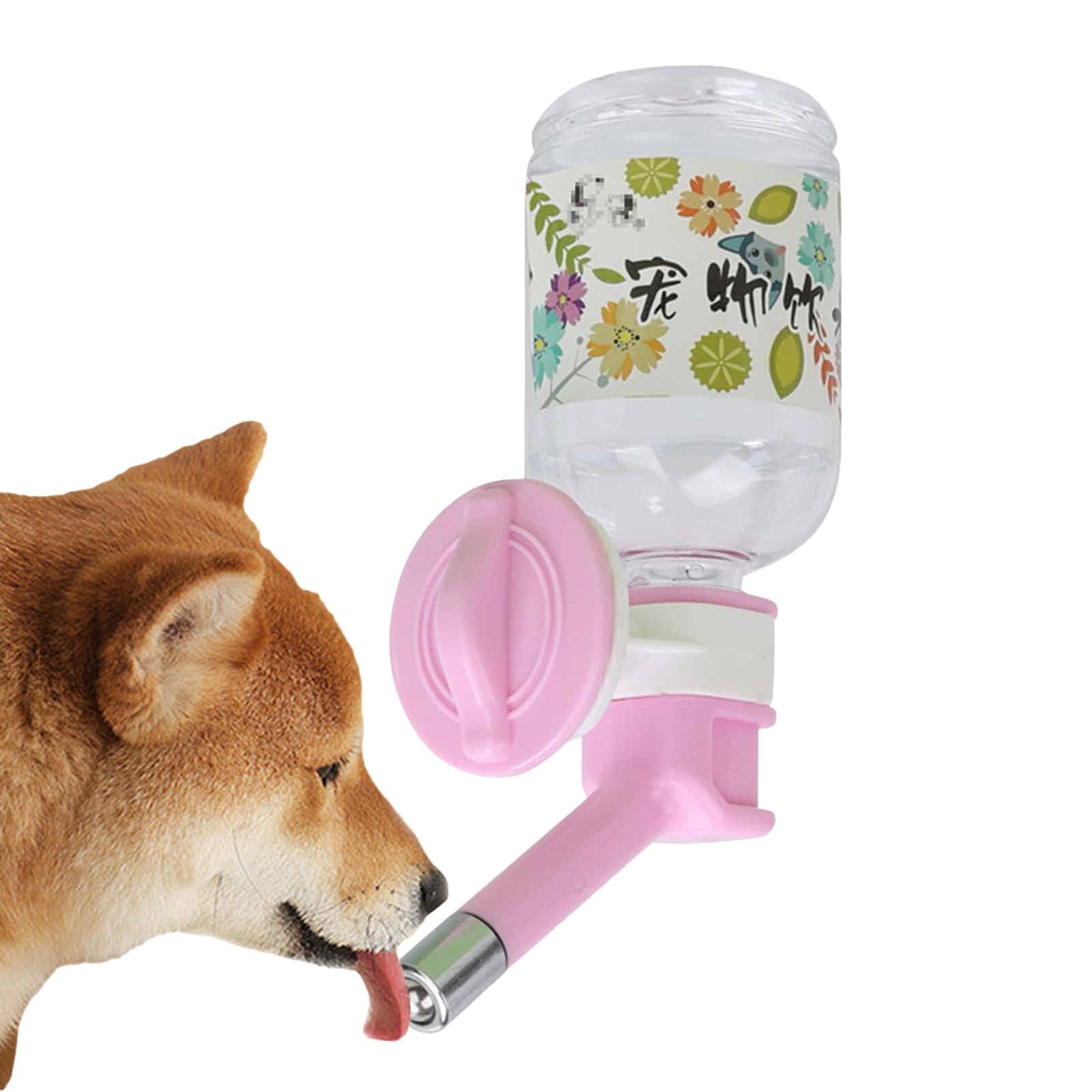 Amazon | 犬用滴らない水筒、犬用自動給餌器 - 漏れ防止トップフィル