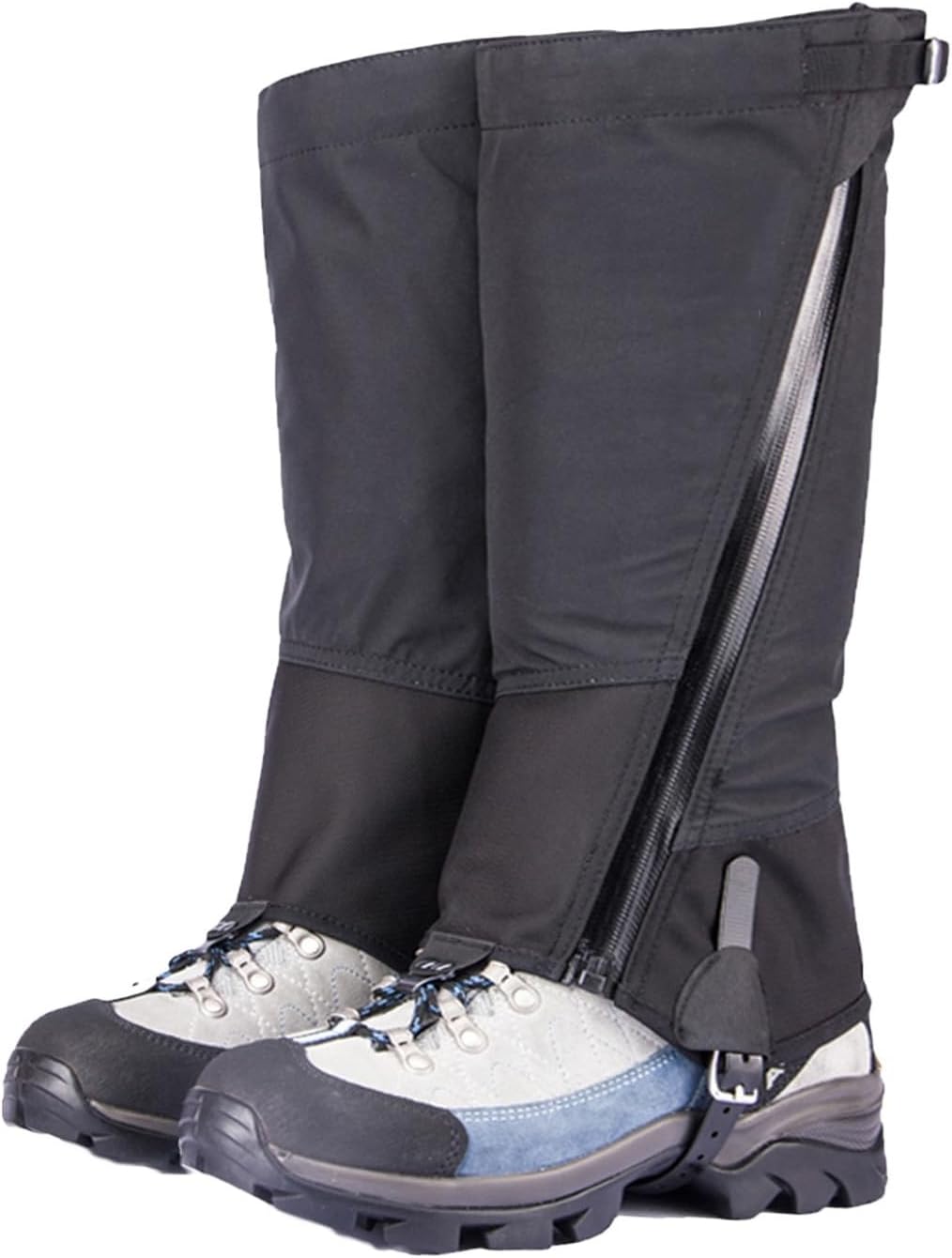 Leg Gaiters, Hidden Adjustment Openings Snowshoe GaitersOutdoor Gaiters, Suitable for Mountaineering, Climbing, Skiing, Outdoor and Hiking