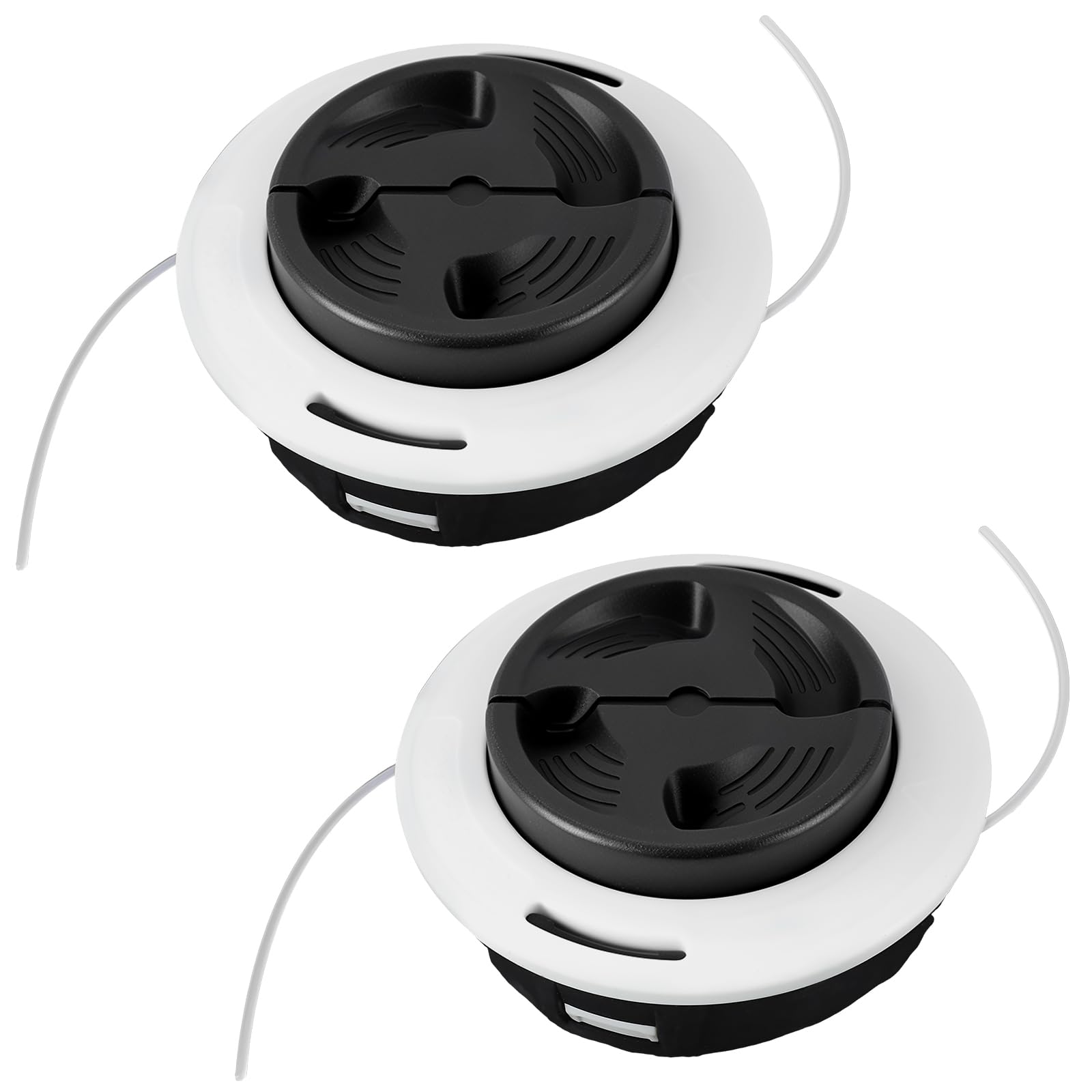 2 cabezales de desbrozadora C26-2 compatibles con Stihl – Autocut C26-2 Cabezal de repuesto para recortar y cortar, compatible con cabezal de desbrozadora serie FS, FR 2404002710 2137