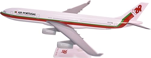 Miniaturas de vuelo TAP Air Portugal Airbus A340-300 escala 1200 REG#CS-TAO modelo de pantalla