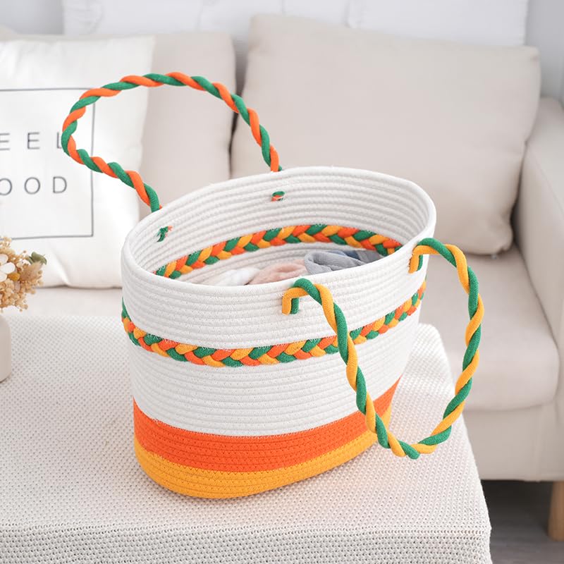 Woven Grocery Rope Purse for Women, Handmade Beach Shoulder Bag, Artistic One-of-a-Kind Handbag3