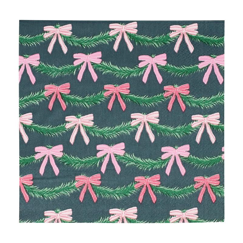 Servilletas Decoupage Chica Rosa Verde Servilletas Papel Decoradas Cocktail Desechables Cumpleaños 2 Capas Toilet Paper Towels Baño para Bodas,Fiesta en el Jardín Mesa Deco 30 Paquetes(33x33cm）