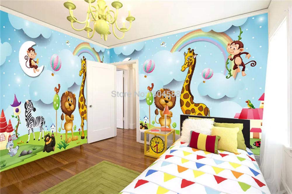 Papier peint mural personnalisé 3D intissé haut de gamme pour décoration enfant