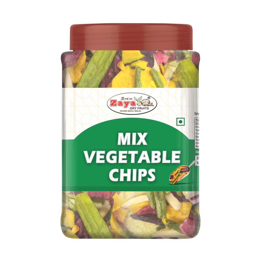 See full amazon price history chart for Zaya Dryfruits Fresh Crispy Mix Vegetable Chips - Authentic Real Vegetable Chips | No Cholesterol Healthy Snacking | High Nutrient Content| No Added Preservatives | Ideal Snacks (500g) Zaya Dryfruits Fresh Crispy Mix Vegetable Chips - Authentic Real Vegetable Chips | No Cholesterol Healthy Snacking | High Nutrient Content| No Added Preservatives | Ideal Snacks (500g) (B0D17N1P4M) Amazon Price History, Amazon Price Tracker