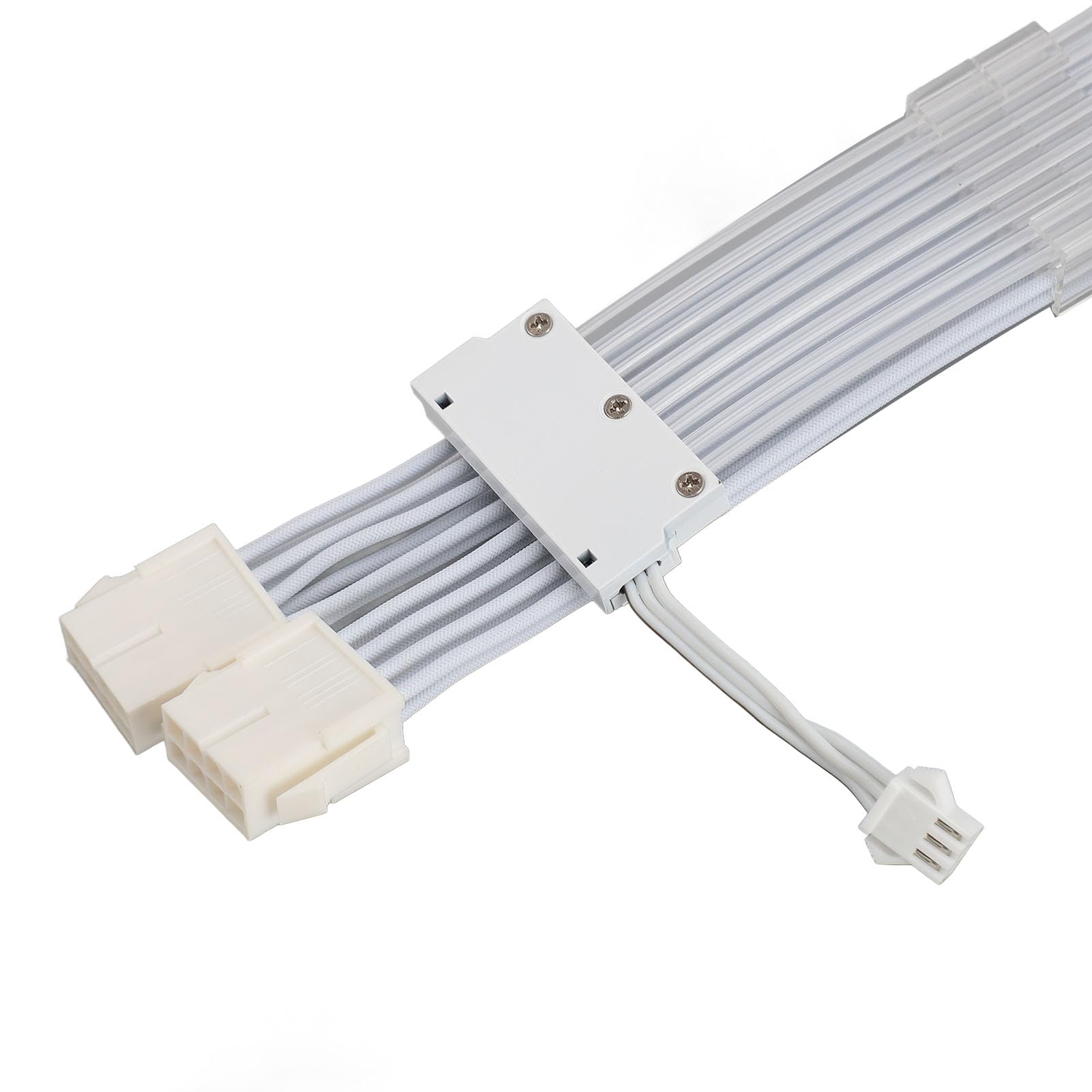 Cocoarm RGB PSU Kabelverlängerungsset, 2x8 Pin ARGB (WHITE)