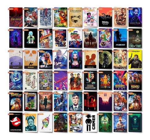 Kit 30 Placas Decorativas Mdf - Heróis - Geek - Marvel - Dc