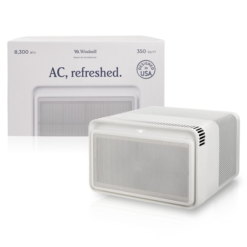 Windmill Air Conditioner: Smart Home AC - Easy to Install - Quiet - Energy Efficient - Side Insulation - Auto-Dimming LED ...