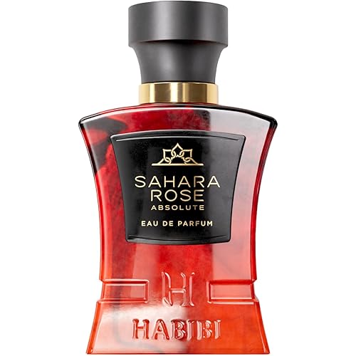 H HABIBI Sahara Rose Perfume for Men – 2.5 oz (75ML) Long Lasting Arabian Cologne, Floral Amber Woody Men Perfume, Luxury Fragrance Gift for Special Occasions