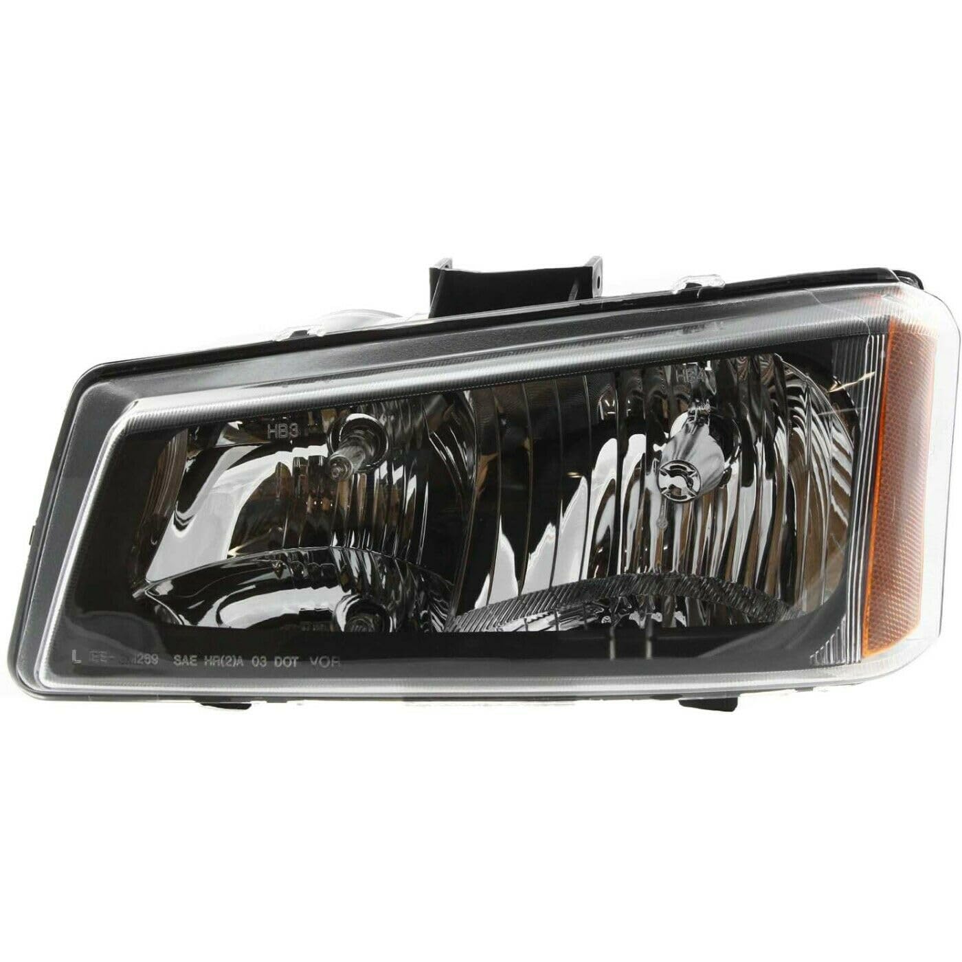 Cygmophing for Chevy for 1500/2500 03-06 for Silverado 1500/1500HD/2500HD/3500 Classic 2007 for Silverado 1500/2500HD/3500 03-06 2pcs Headlight Left and Right Clear Lens GM2503224
