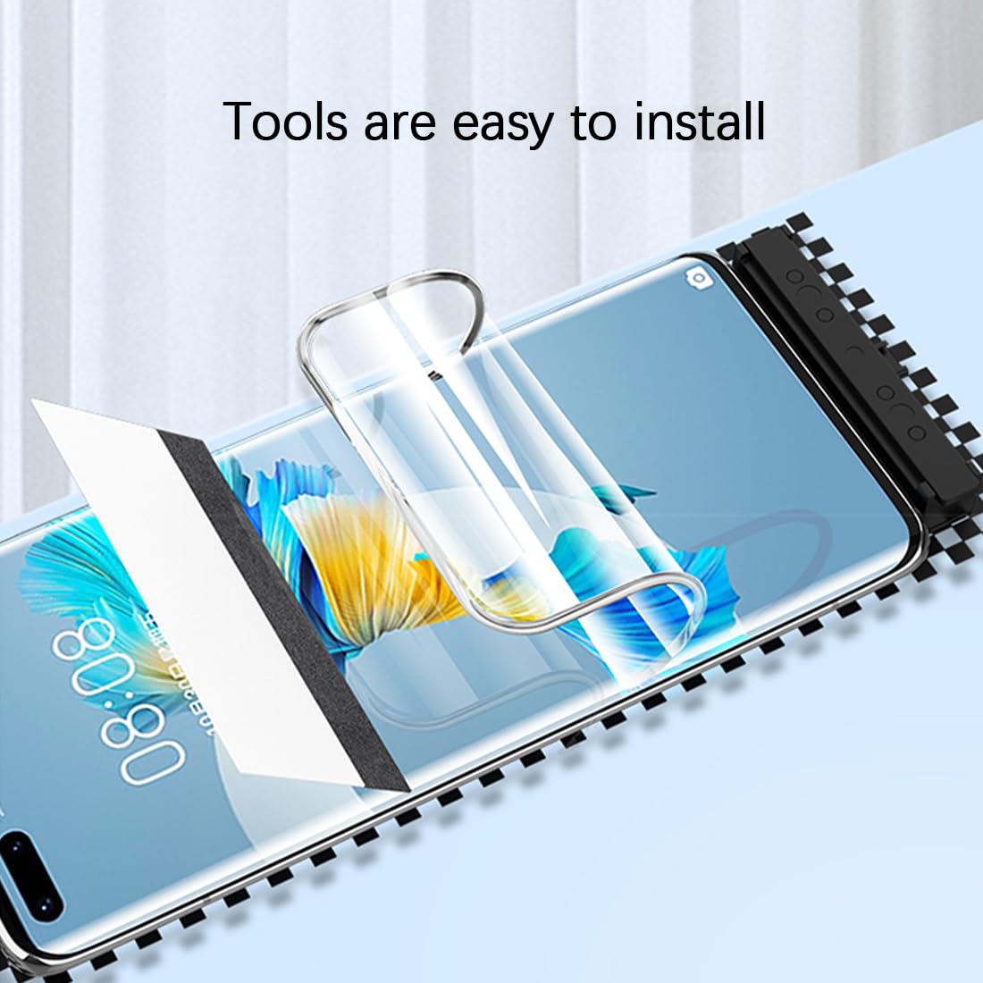 nvskvd Pellicola Protettiva Idrogel per Motorola Edge 60 Fusion, 3 Pezzi Pellicola Protettiva TPU per Trasparente HD Morbida Display ID Impronte