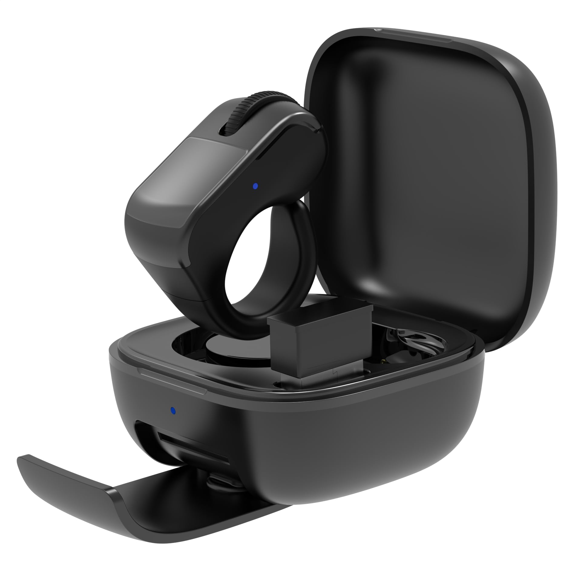 SPYN Multifunctional Wireless Ring Mouse PRO,Finger Ring Mouse with TouchTrackpad, Bluetooth/Wireless Scroller for iPhone/Android/PC/Laptops/Tablets/SmartTVs, RemoteControl for Camera/Video Recording