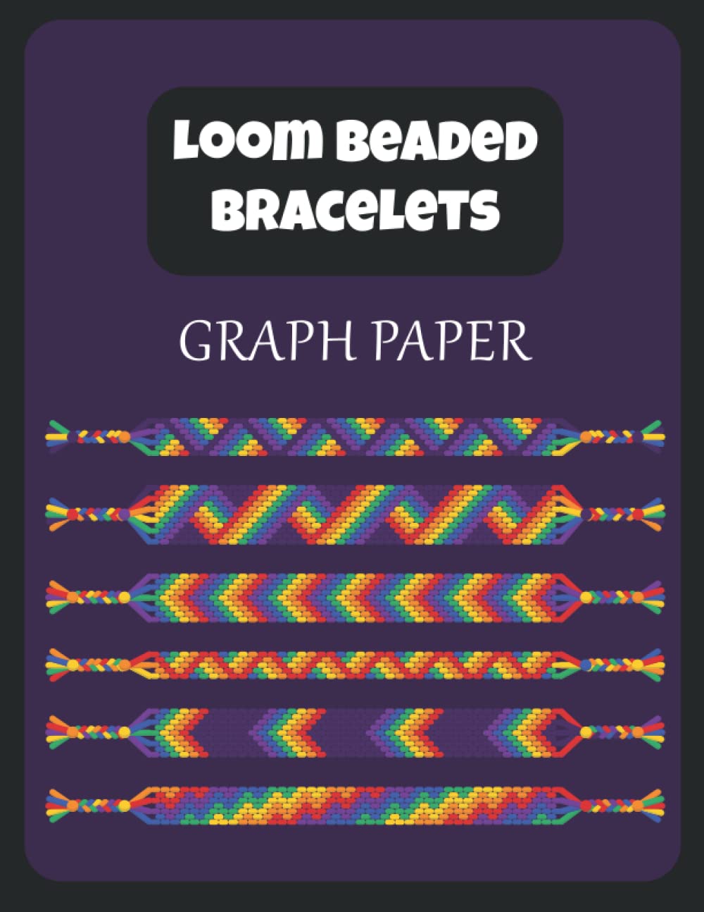 Loom Beaded Bracelets Graph Paper: Beading and jewelry making notebook For Beadwork Design Creation Bonus Shopping List Sheets Included