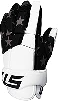 STX Stallion 75 USA Lacrosse Gloves for Youth Beginners - Lightweight, Breathable Field Player Protection