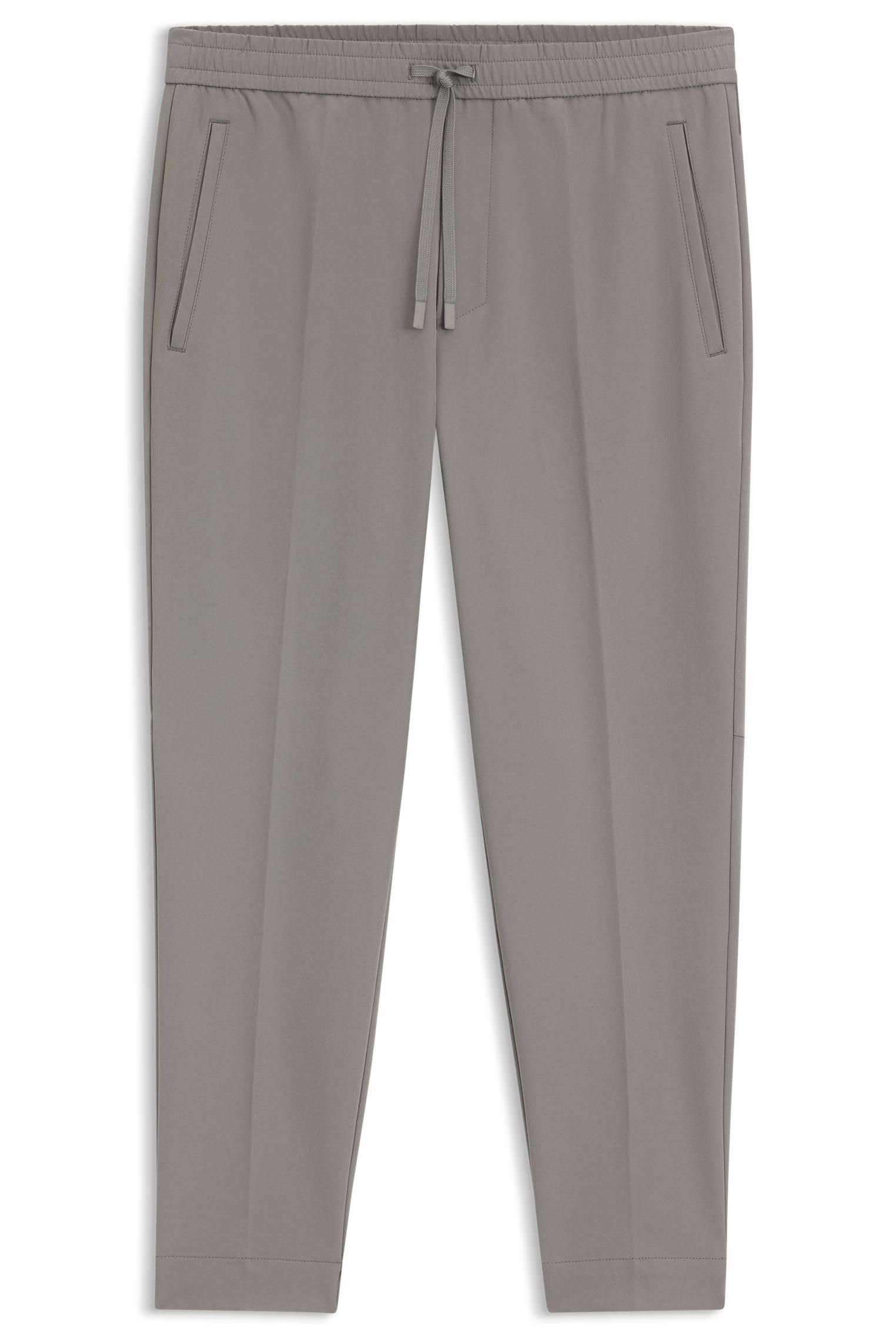 BOSS Herren T Flex Tapered-Fit Hose aus wasserabweisendem Stretch-Gewebe
