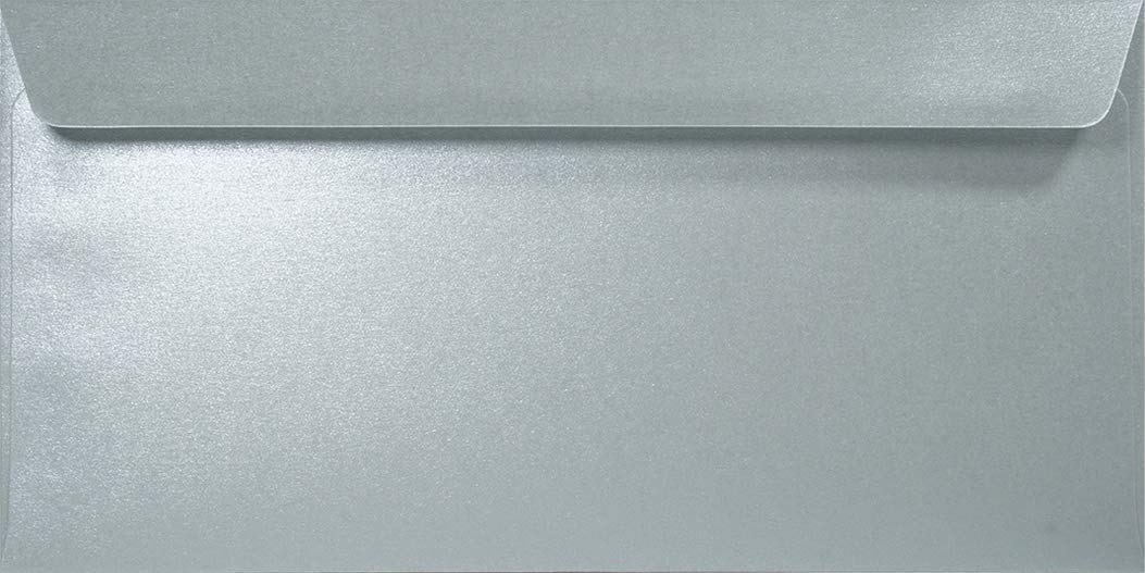 Netuno 500 Long Gold Pearlescent Envelopes DIN DL 110x220mm 4.33x8.66