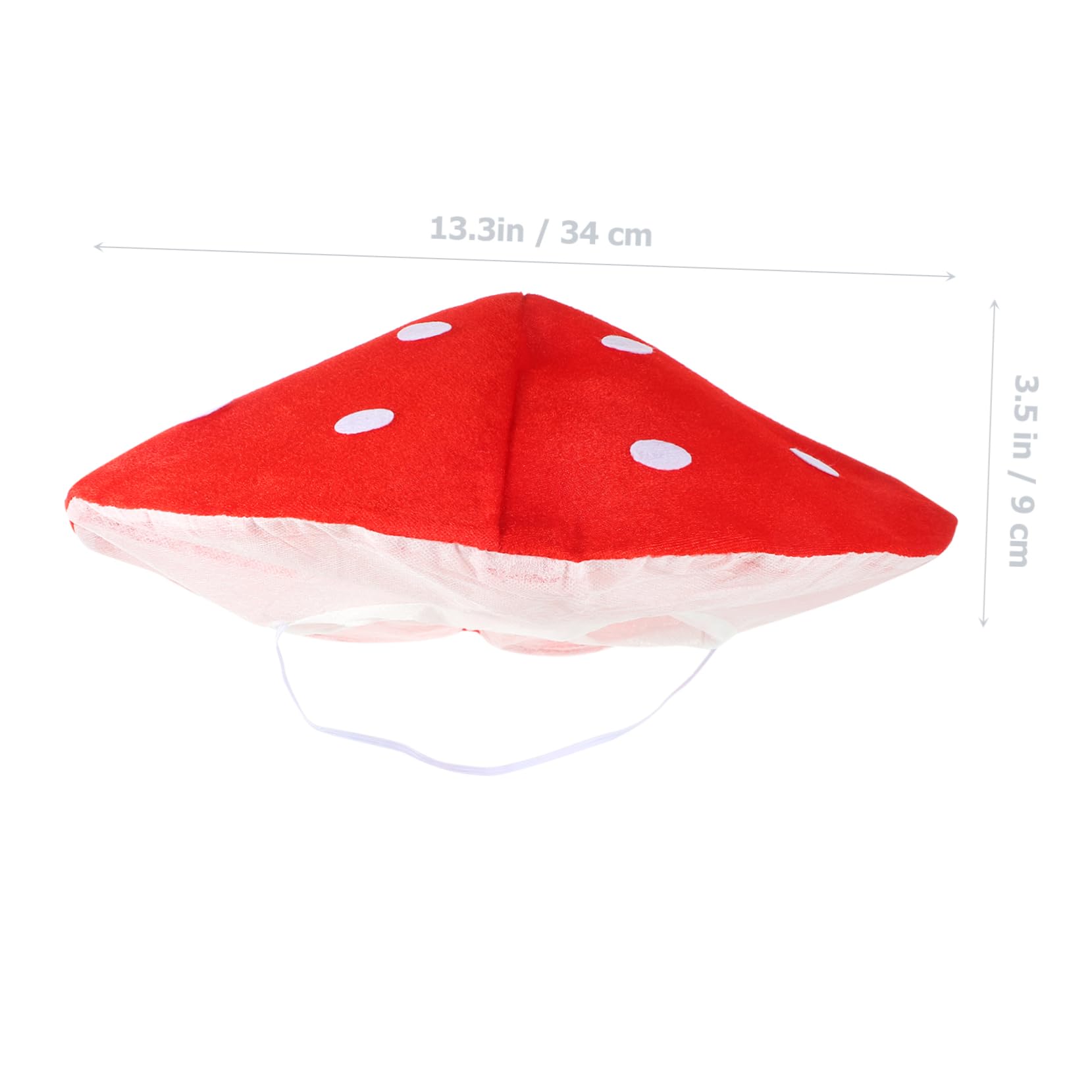 ERINGOGO Cartoon Mushroom Hat Boys and Girls Party Costume Headwear Cosplay Carnival h